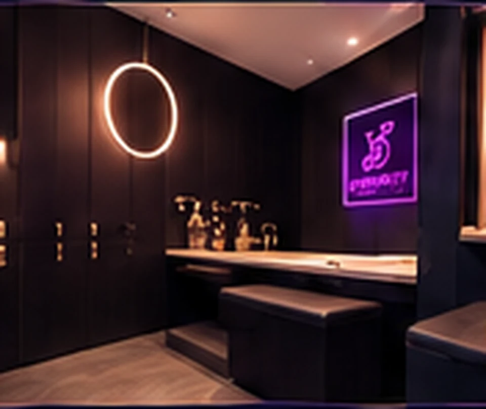 The studio entrance
